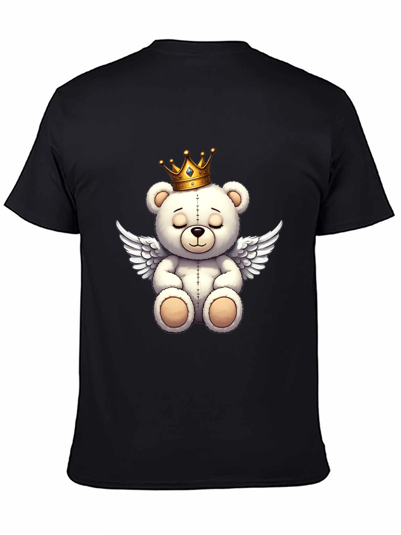 Teddy Bear Angel Graphic T-Shirt