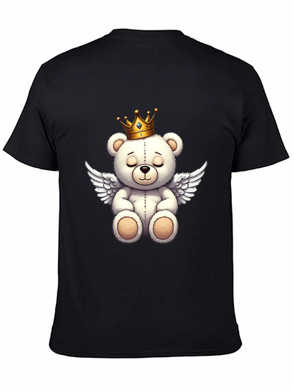 Teddy Bear Angel Graphic T-Shirt