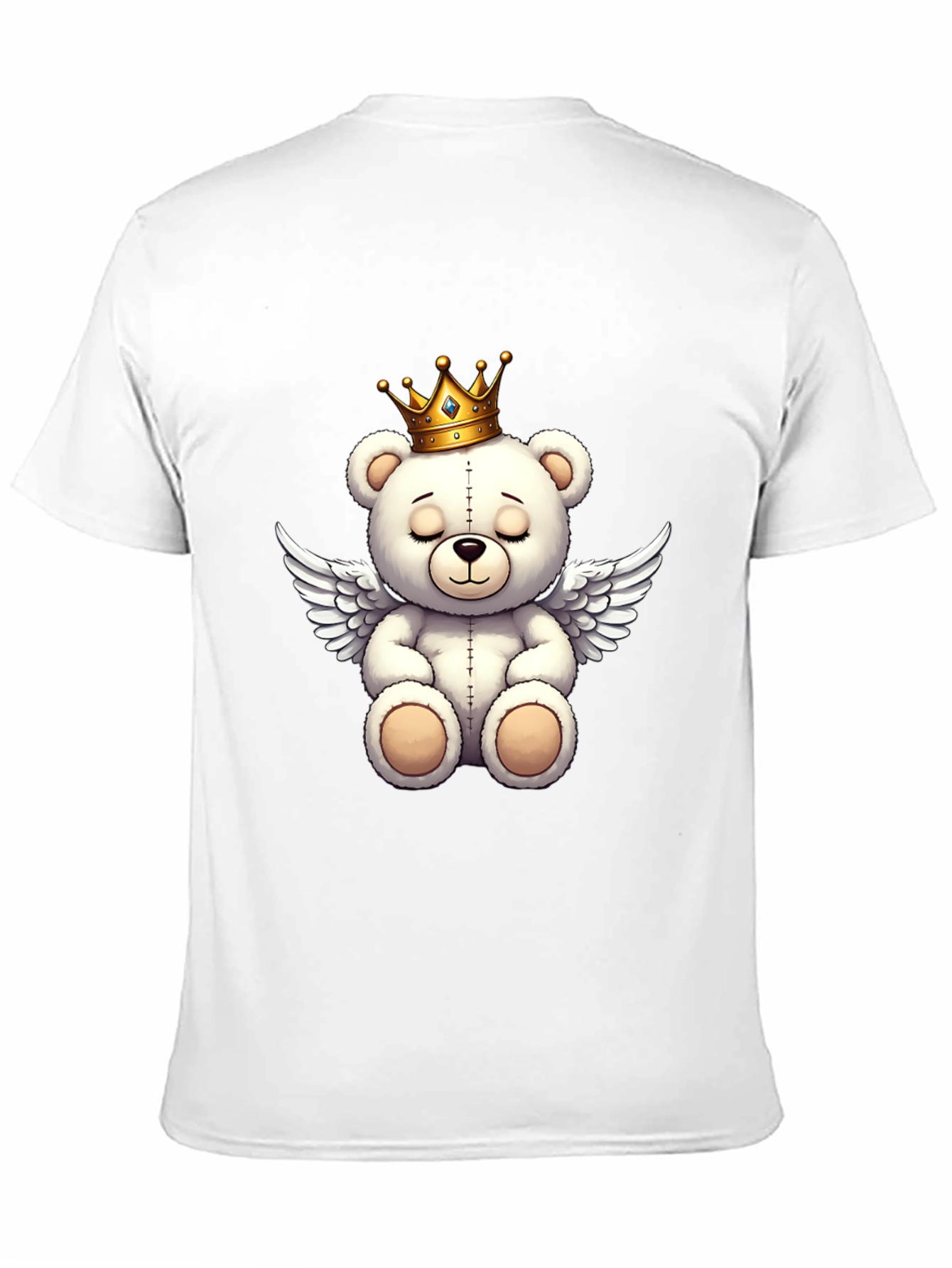 Teddy Bear Angel Graphic T-Shirt