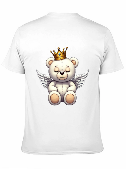 Teddy Bear Angel Graphic T-Shirt