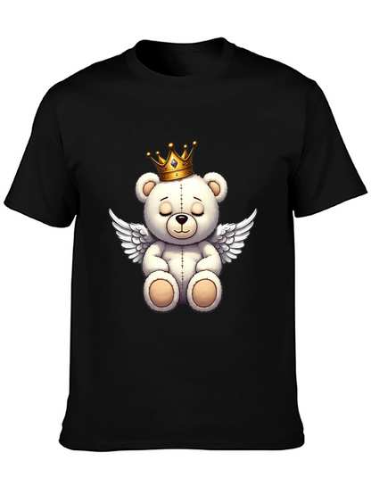 Teddy Bear Angel Graphic T-Shirt