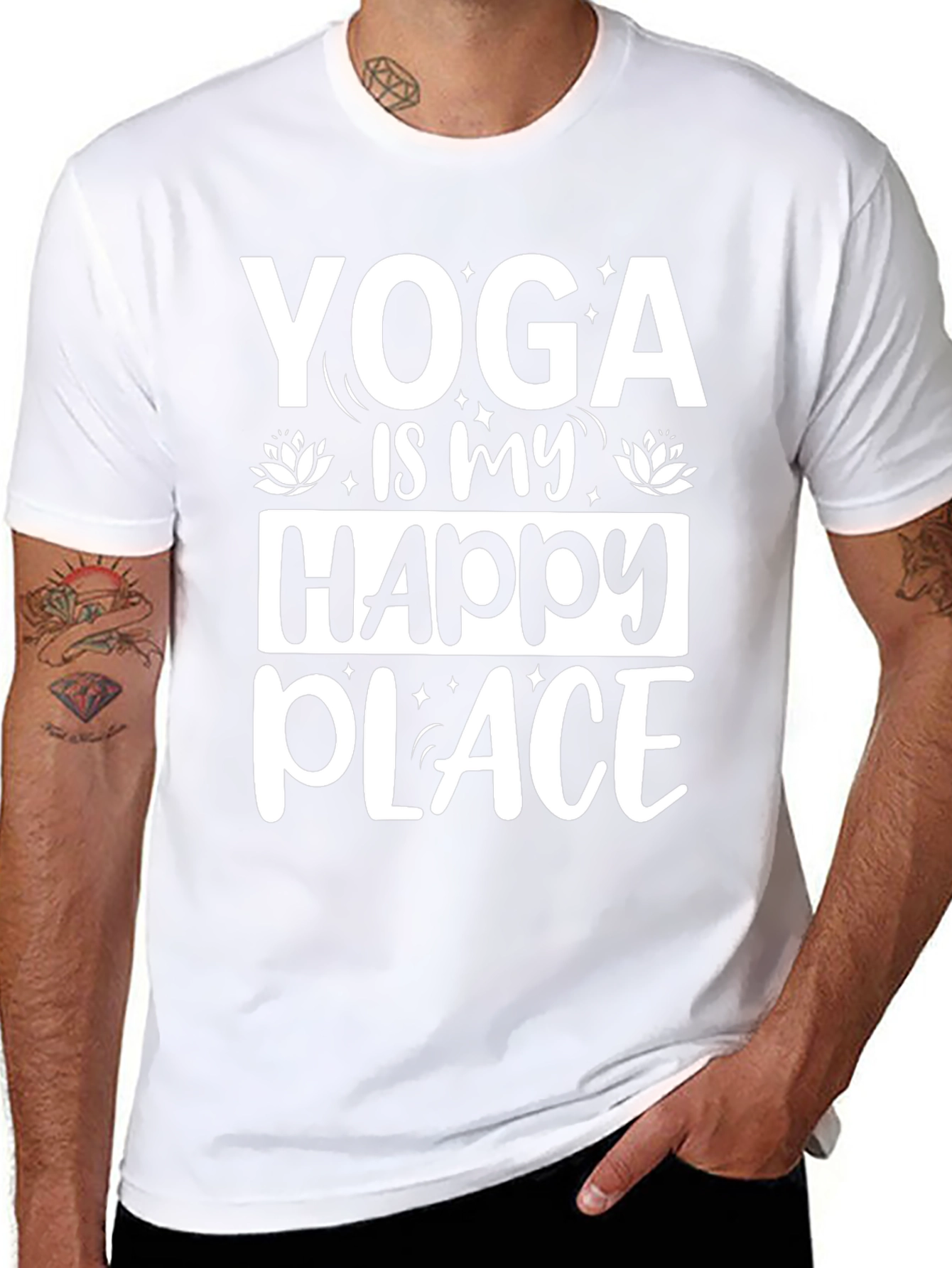 Yoga is My Happy Place T-Shirt