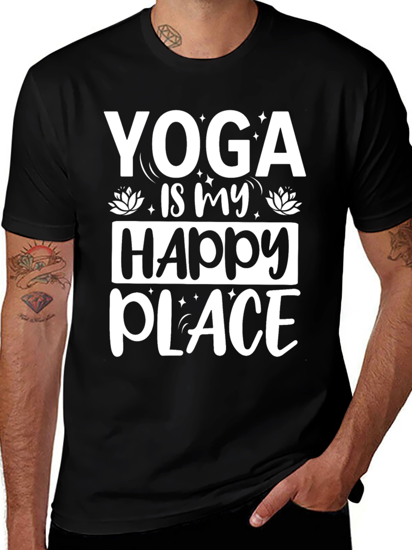 Yoga is My Happy Place T-Shirt