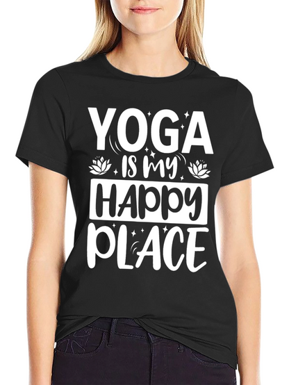 Yoga is My Happy Place T-Shirt
