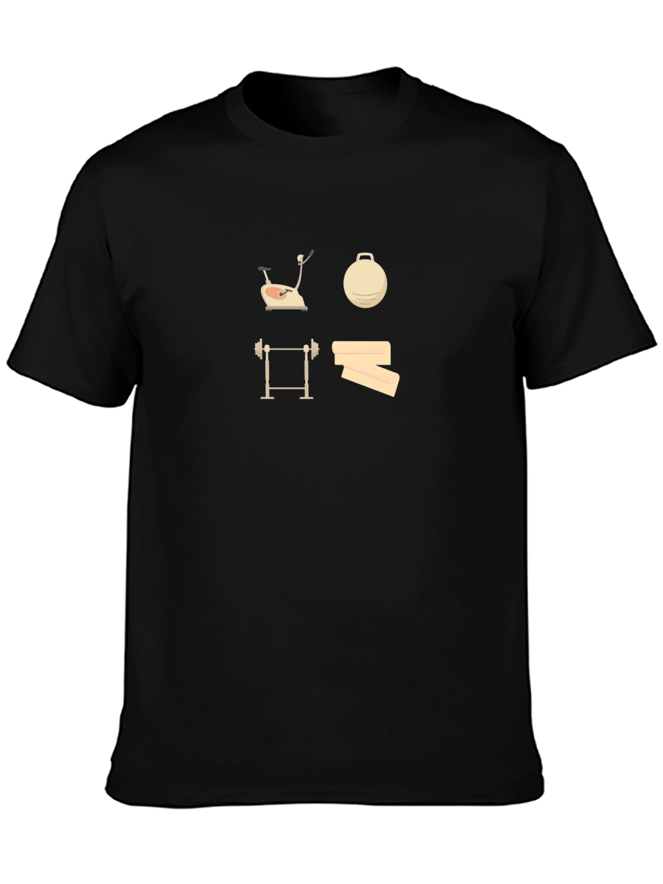 Workout Equipment Graphic Tee