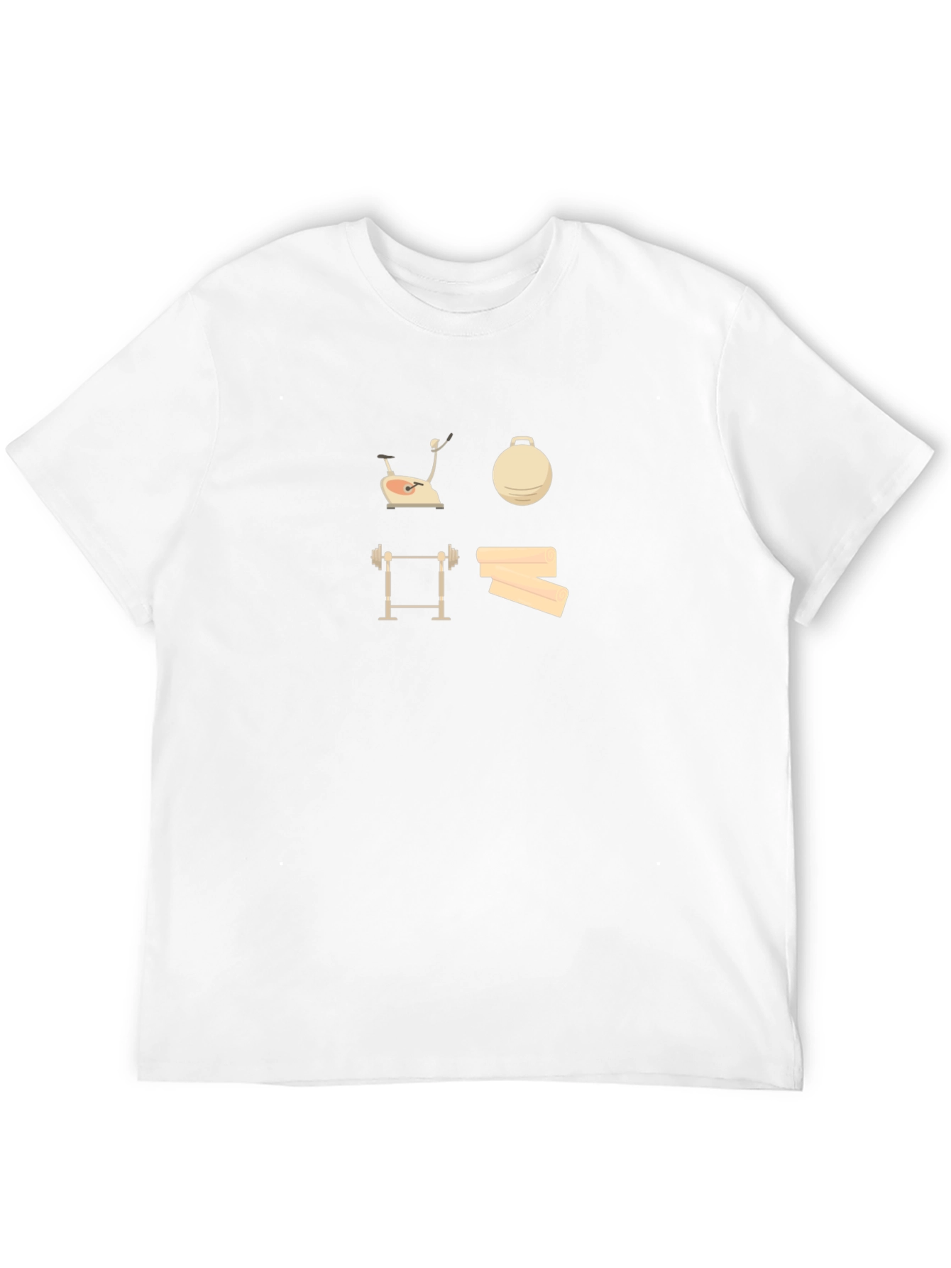 Workout Equipment Graphic Tee