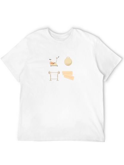 Workout Equipment Graphic Tee