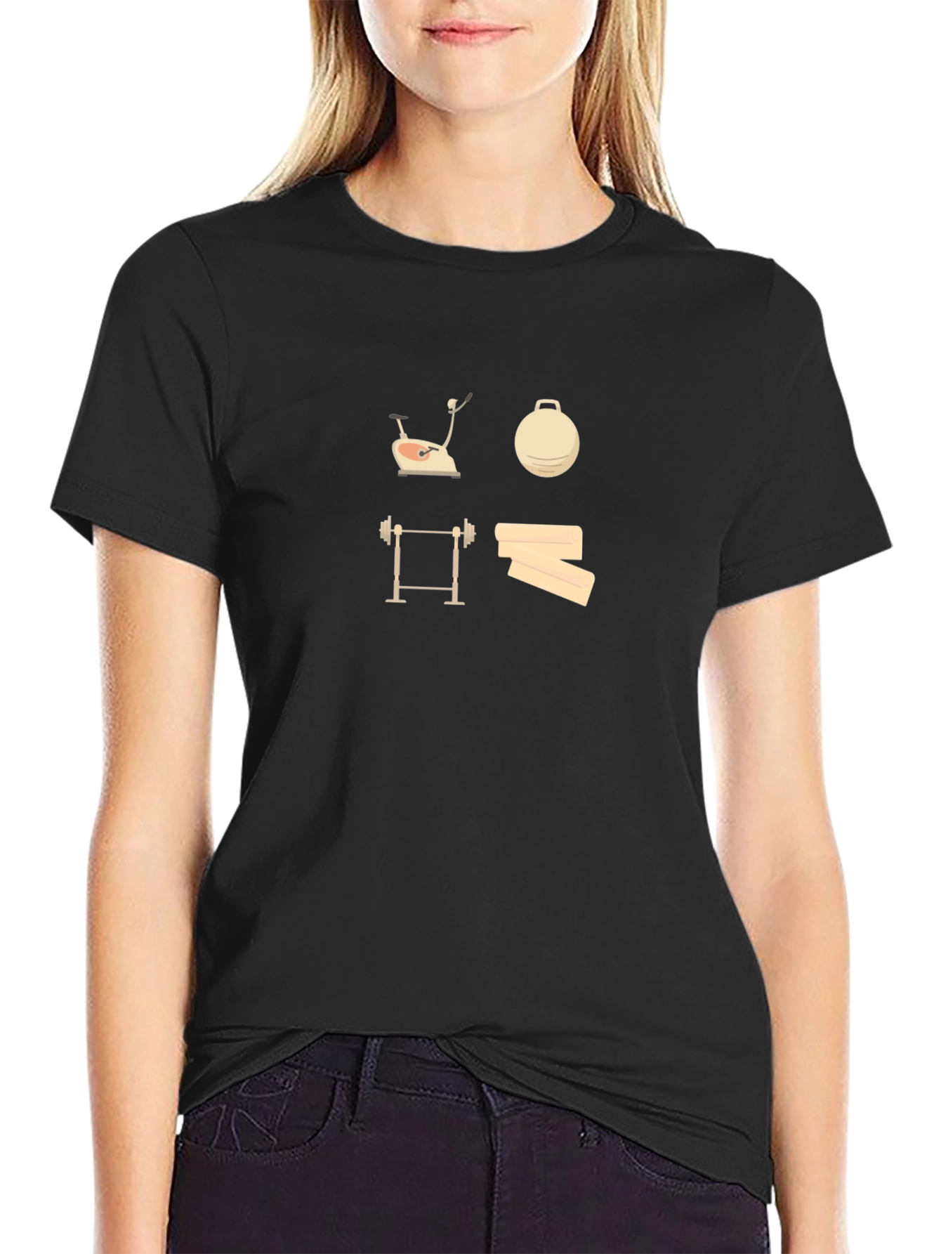 Workout Equipment Graphic Tee