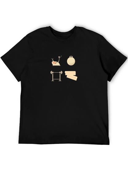 Workout Equipment Graphic Tee