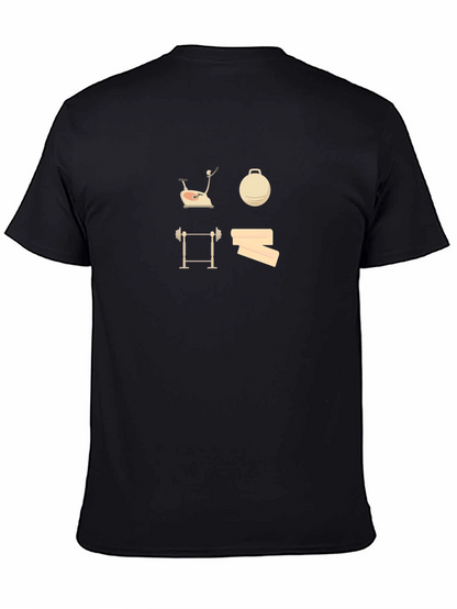 Workout Equipment Graphic Tee