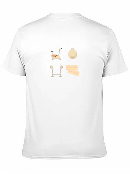 Workout Equipment Graphic Tee