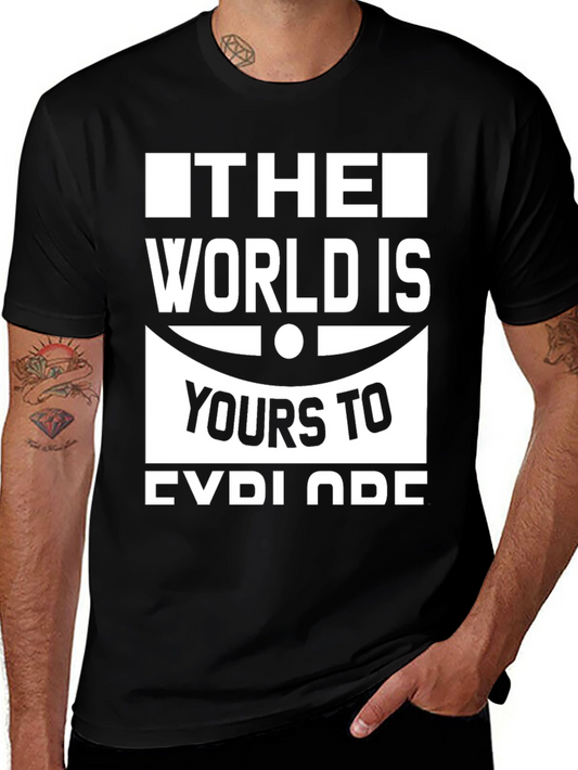 The World is Yours to Explore Graphic Tee
