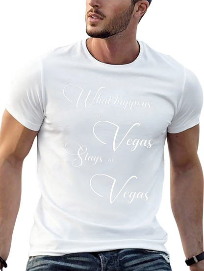 What Happens in Vegas Black T-Shirt