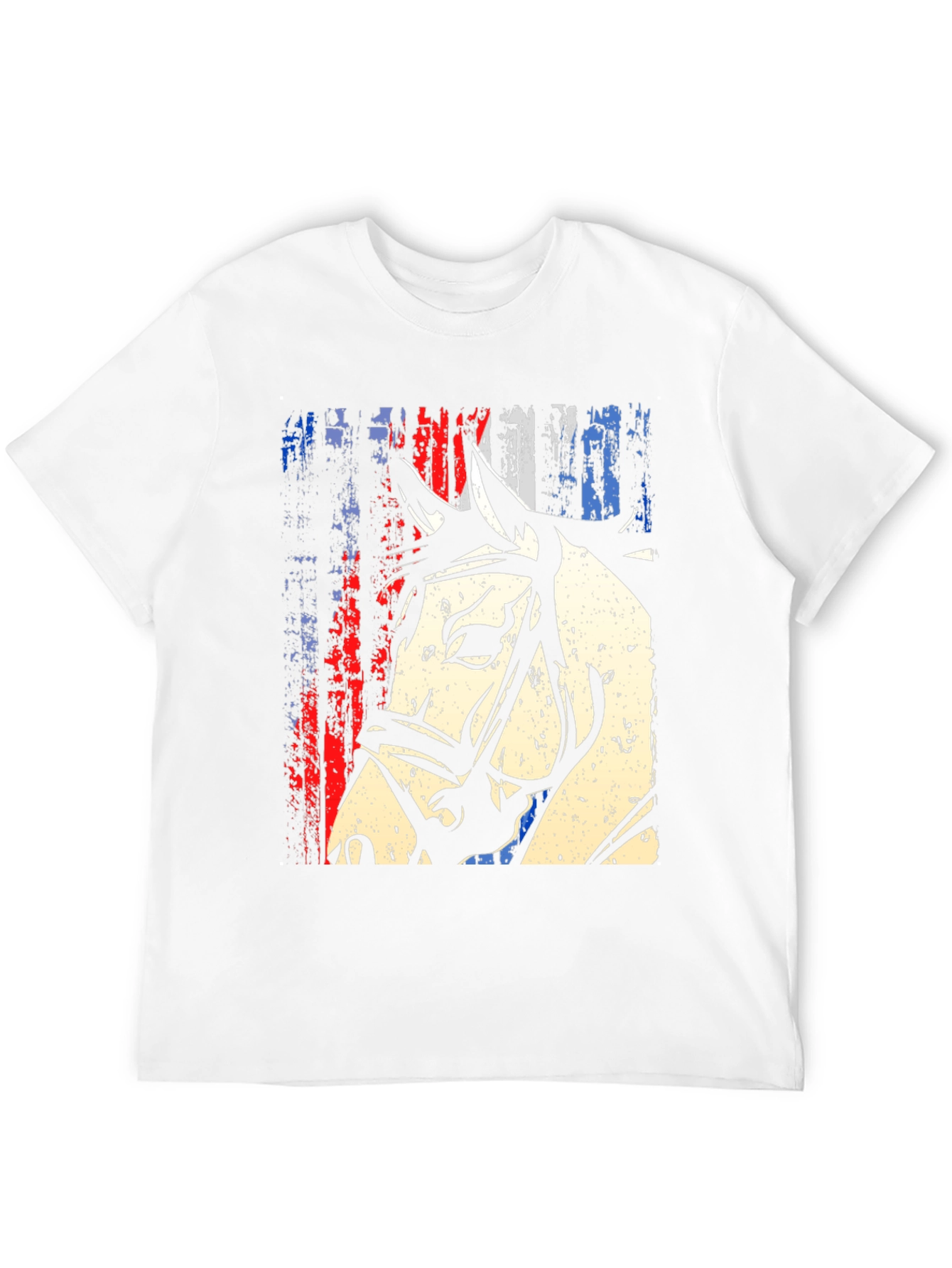 American Flag Horse Graphic T-Shirt
