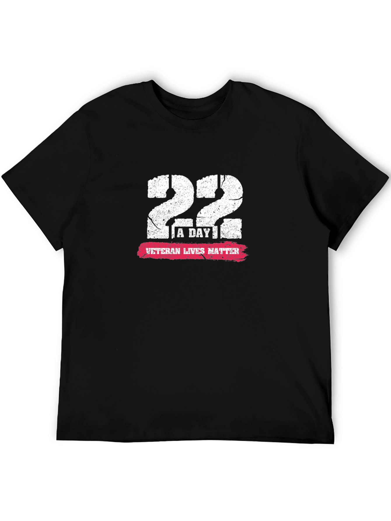 22 A Day Veteran Lives Matter Graphic Tee