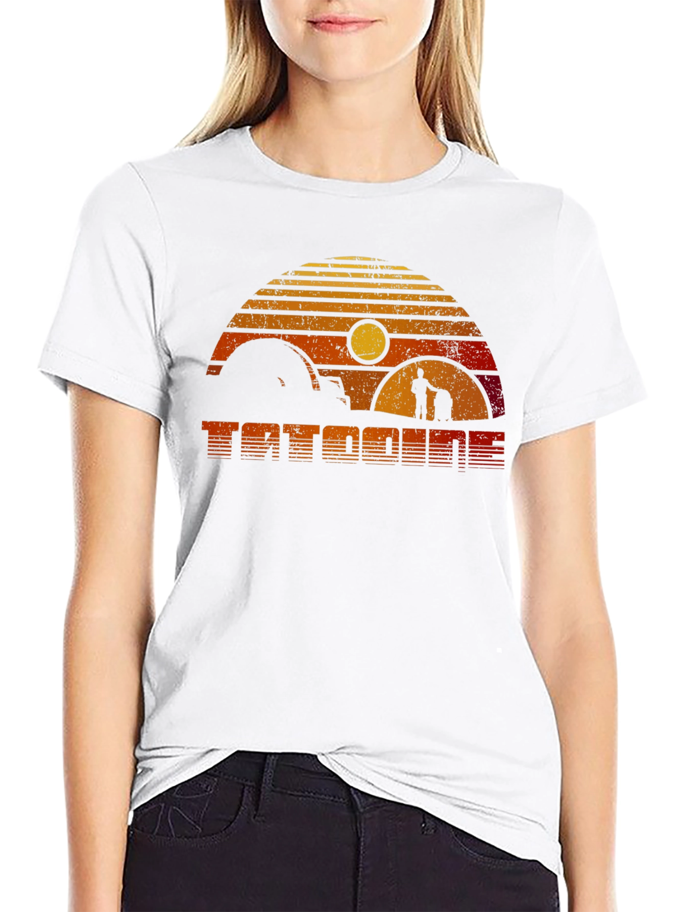 Tatooine Sunset T-Shirt: Star Wars Inspired Graphic Tee