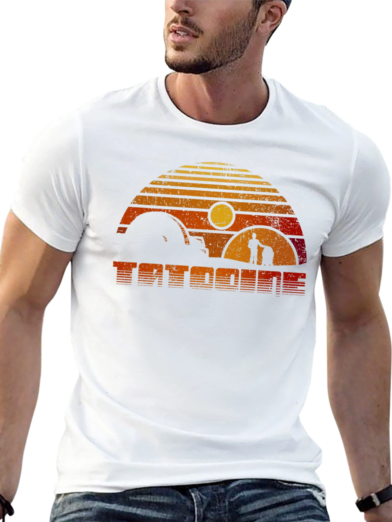 Tatooine Sunset T-Shirt: Star Wars Inspired Graphic Tee