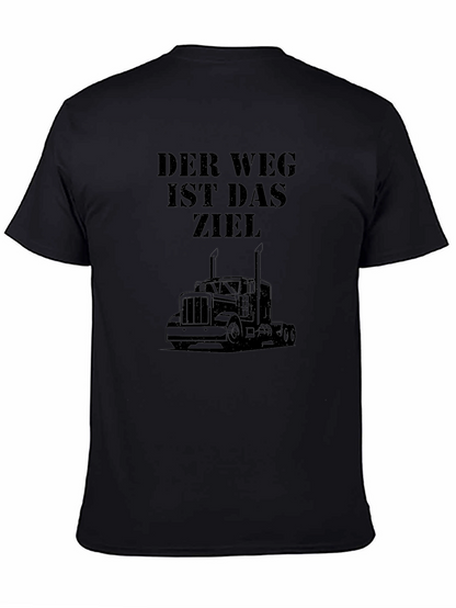 Trucker T-Shirt: The Journey is the Destination