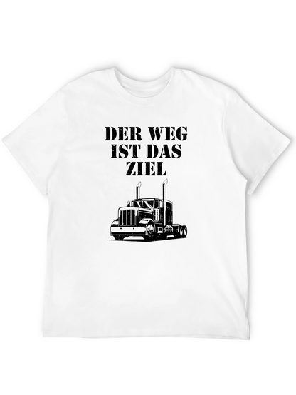 Trucker T-Shirt: The Journey is the Destination