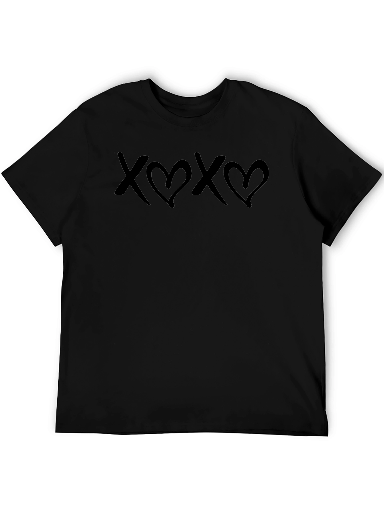 XOXO Graphic Print T-Shirt - Hugs and Kisses Tee