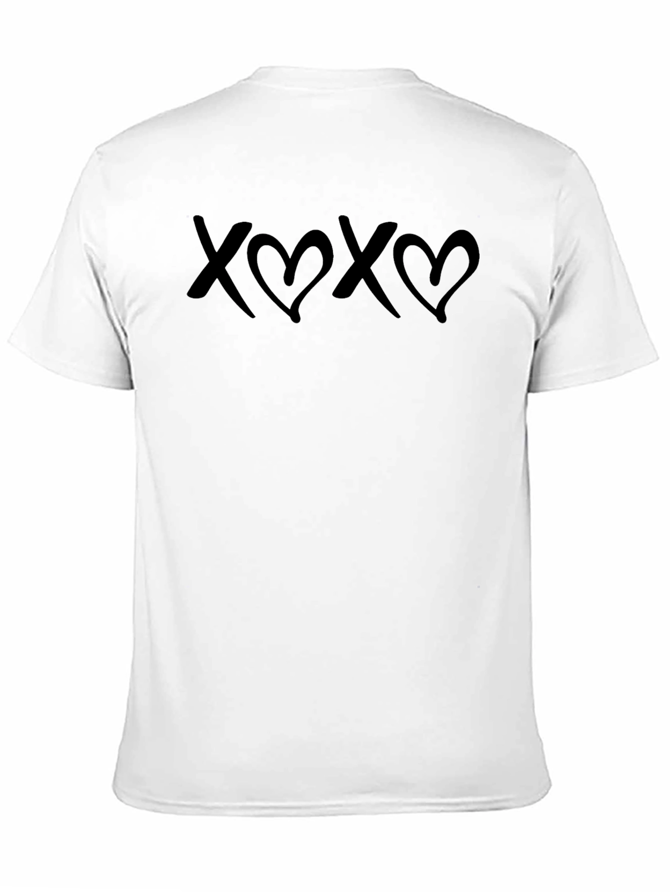 XOXO Graphic Print T-Shirt - Hugs and Kisses Tee