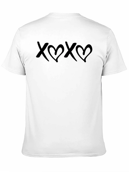 XOXO Graphic Print T-Shirt - Hugs and Kisses Tee