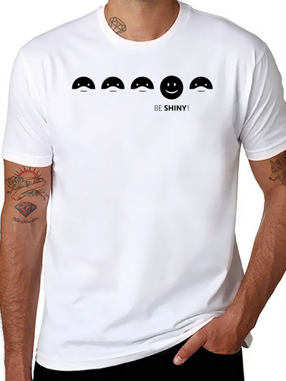 Be Shiny T-Shirt - Crew Neck Short Sleeve