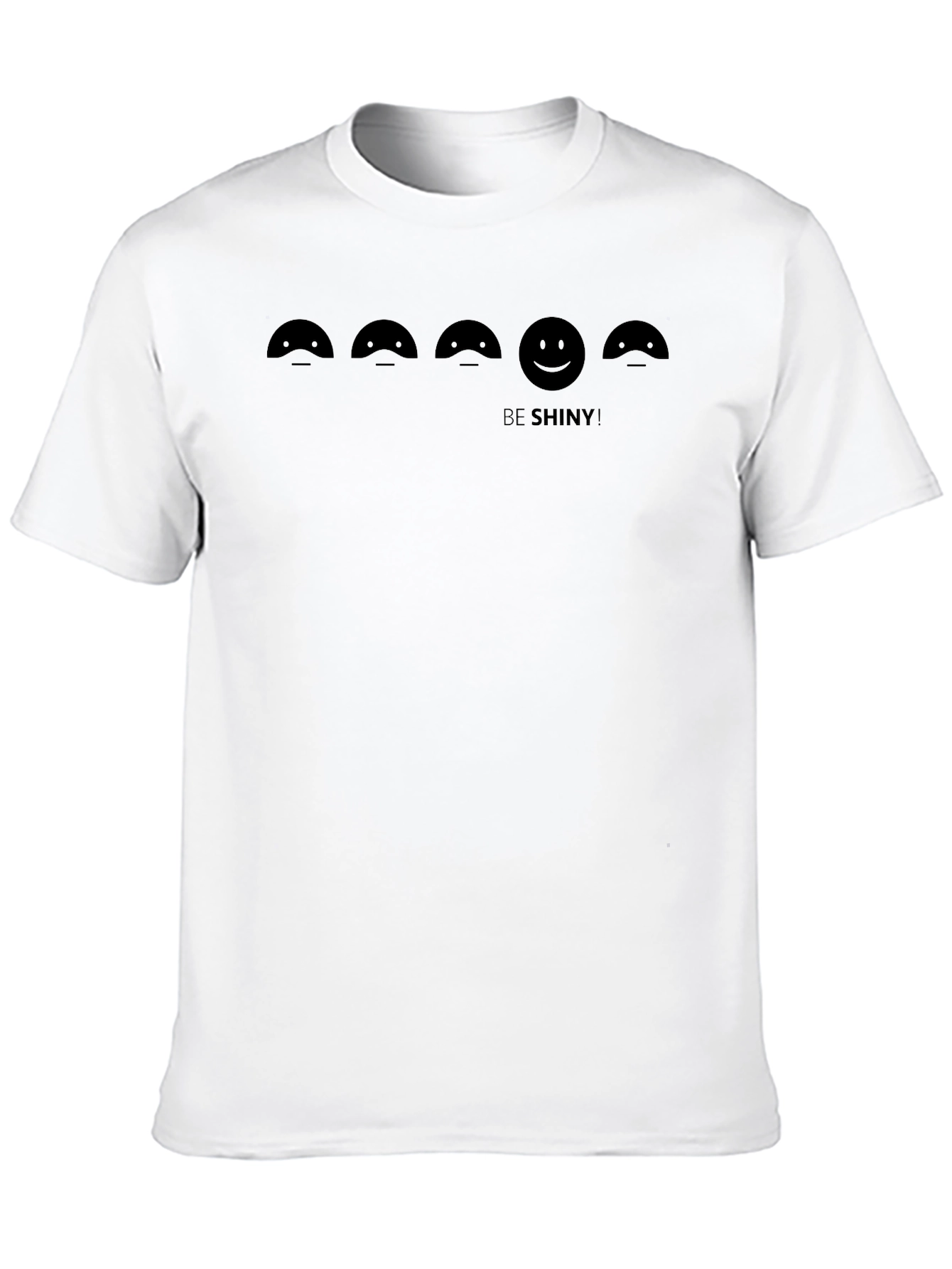 Be Shiny T-Shirt - Crew Neck Short Sleeve