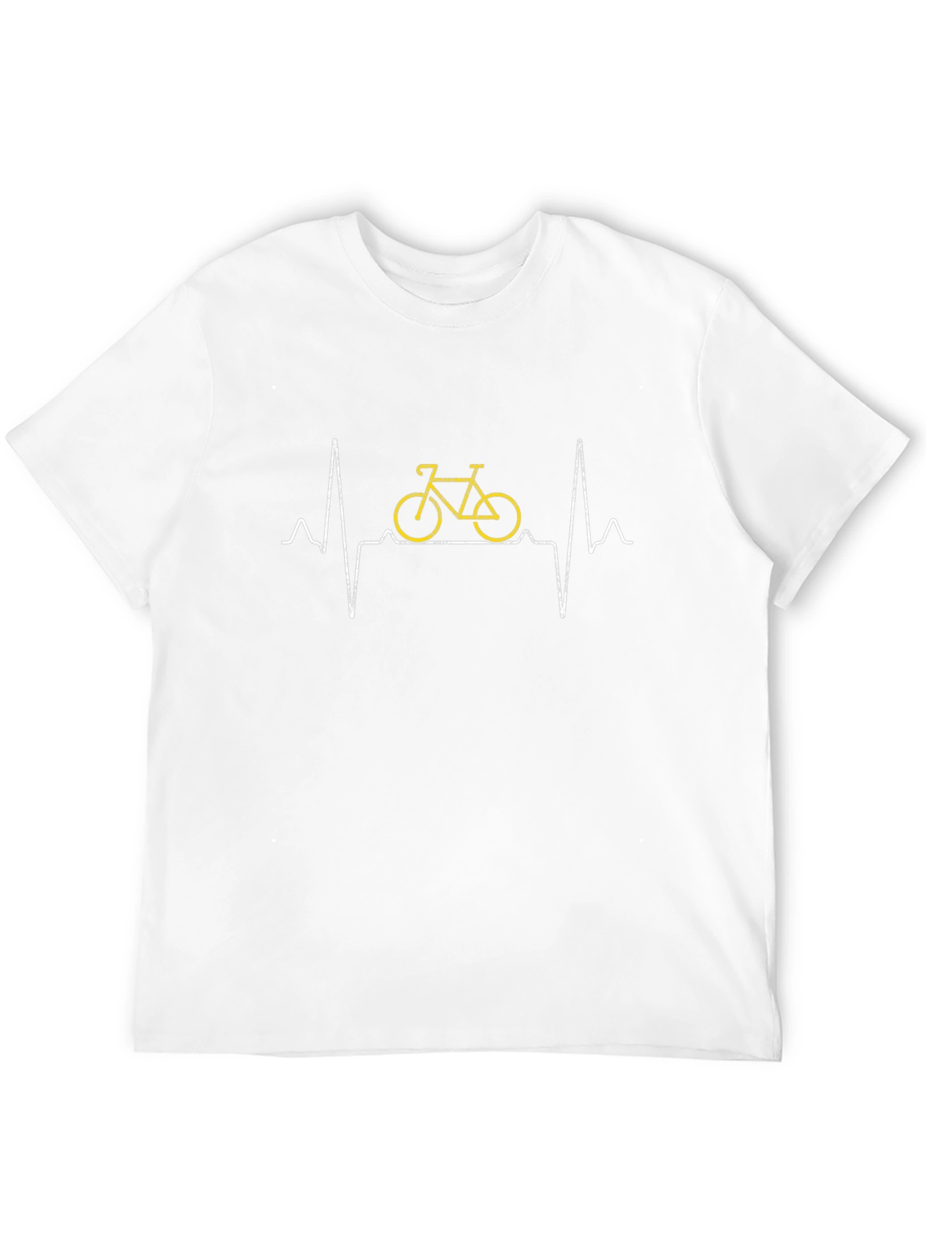 Bike Heartbeat T-Shirt - Cycling Lover Tee