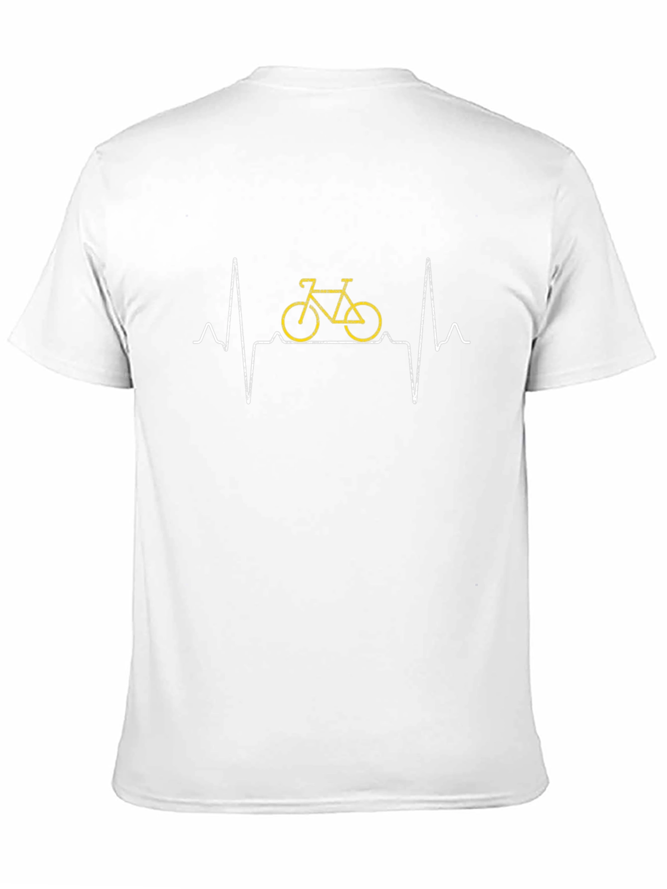 Bike Heartbeat T-Shirt - Cycling Lover Tee