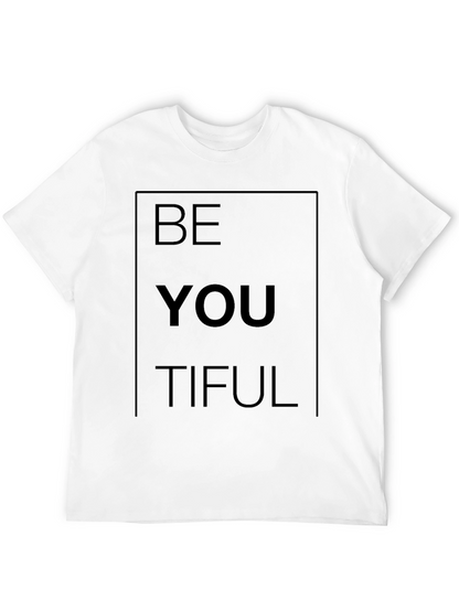 Be You Tiful Graphic Tee - Black Casual Shirt