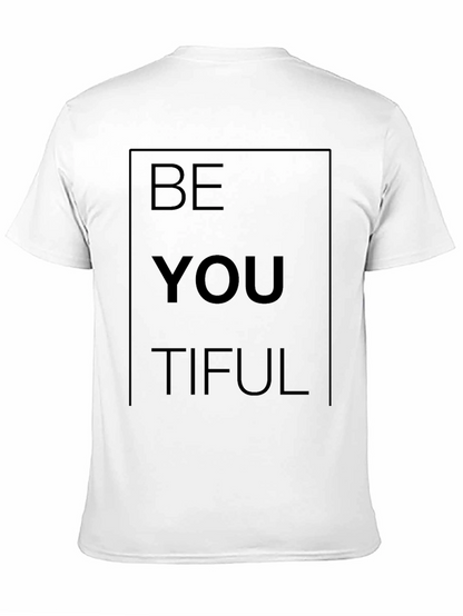 Be You Tiful Graphic Tee - Black Casual Shirt