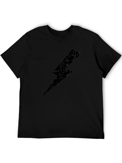 Black Lightning Bolt T-Shirt