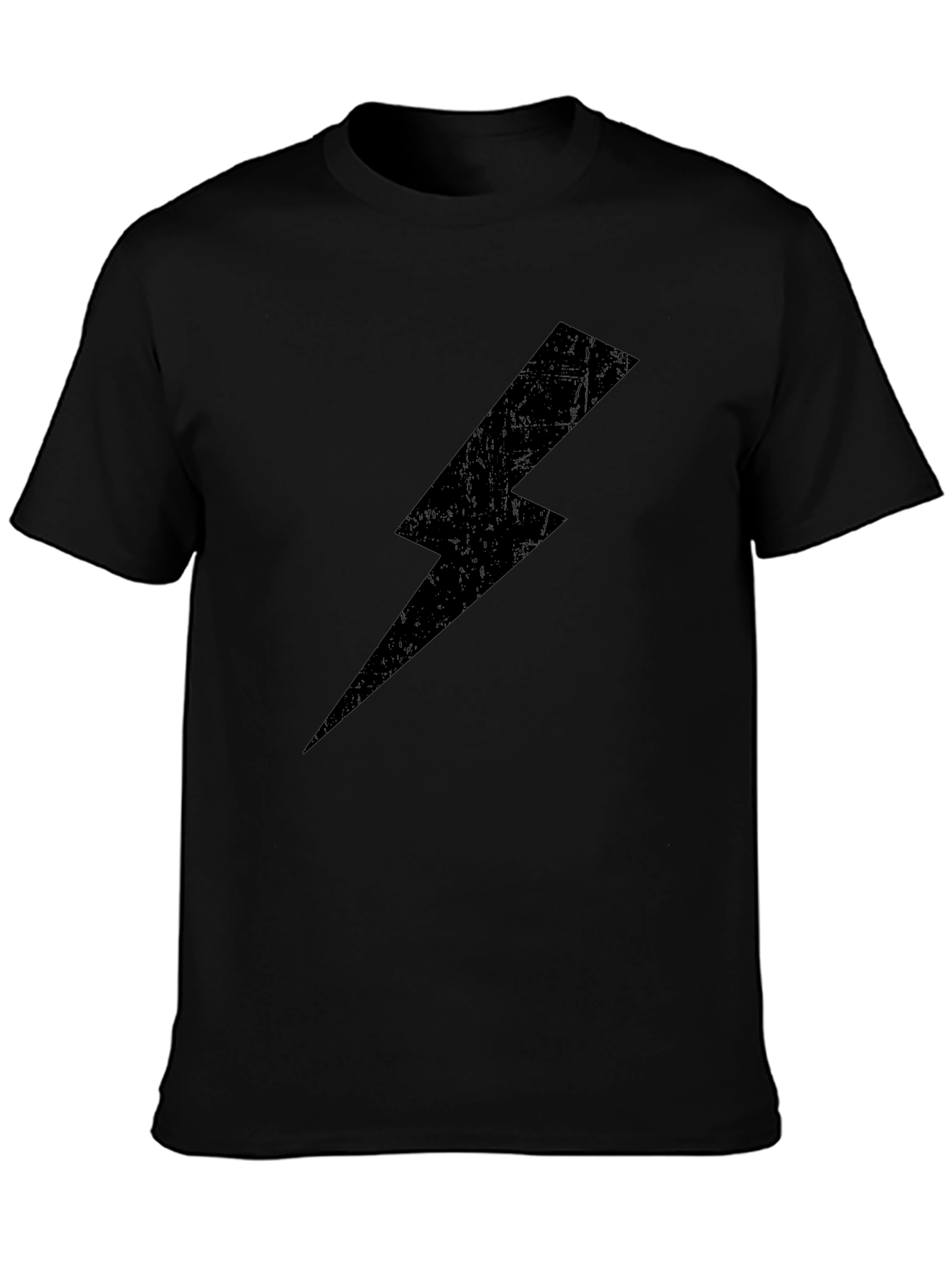 Black Lightning Bolt T-Shirt