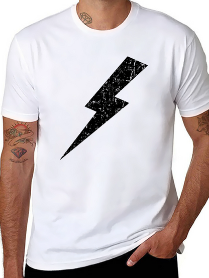 Black Lightning Bolt T-Shirt