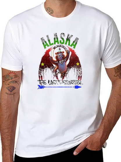 Alaska The Last Frontier Bear T-Shirt