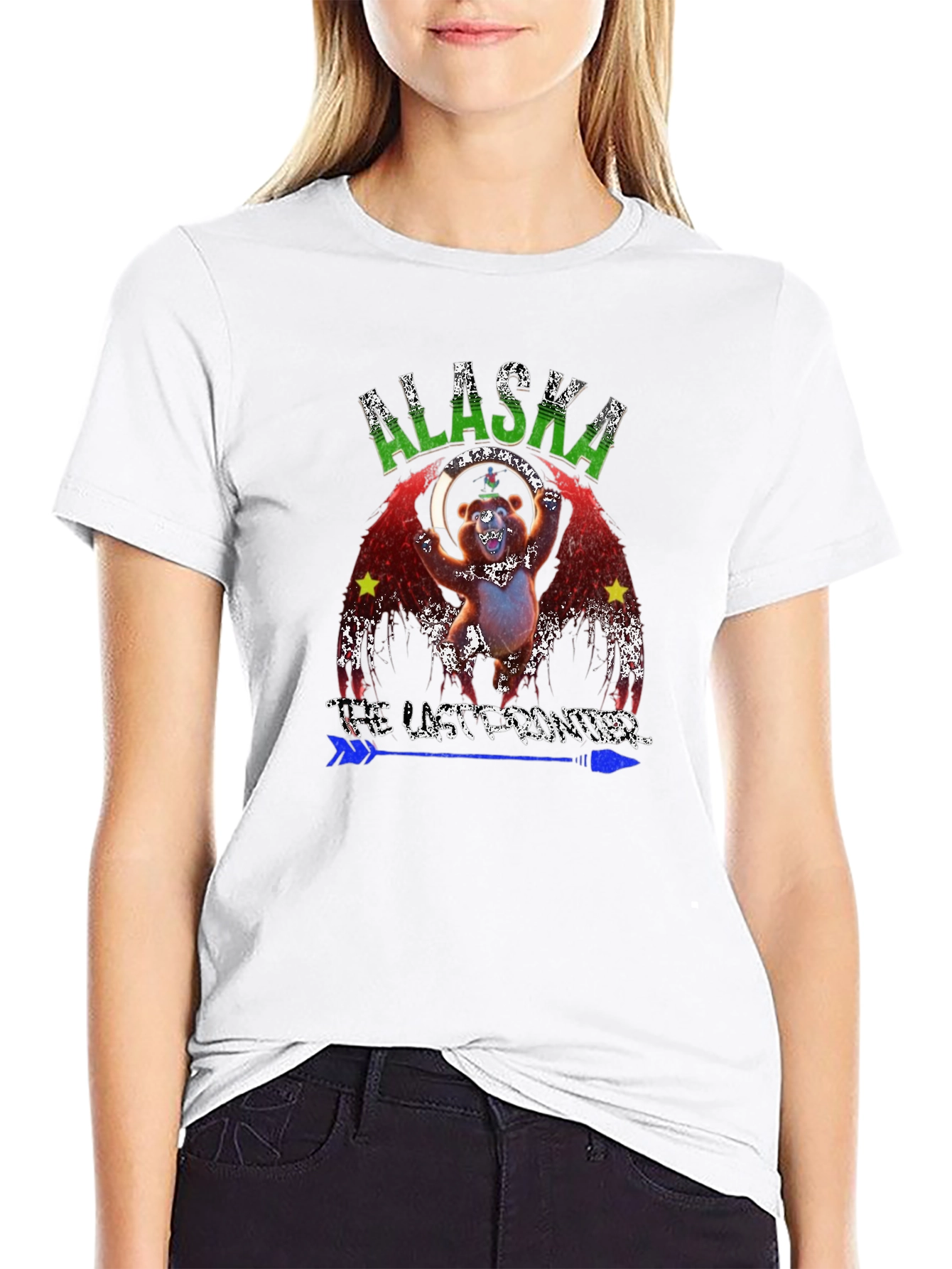 Alaska The Last Frontier Bear T-Shirt