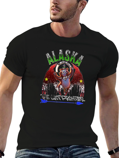 Alaska The Last Frontier Bear T-Shirt