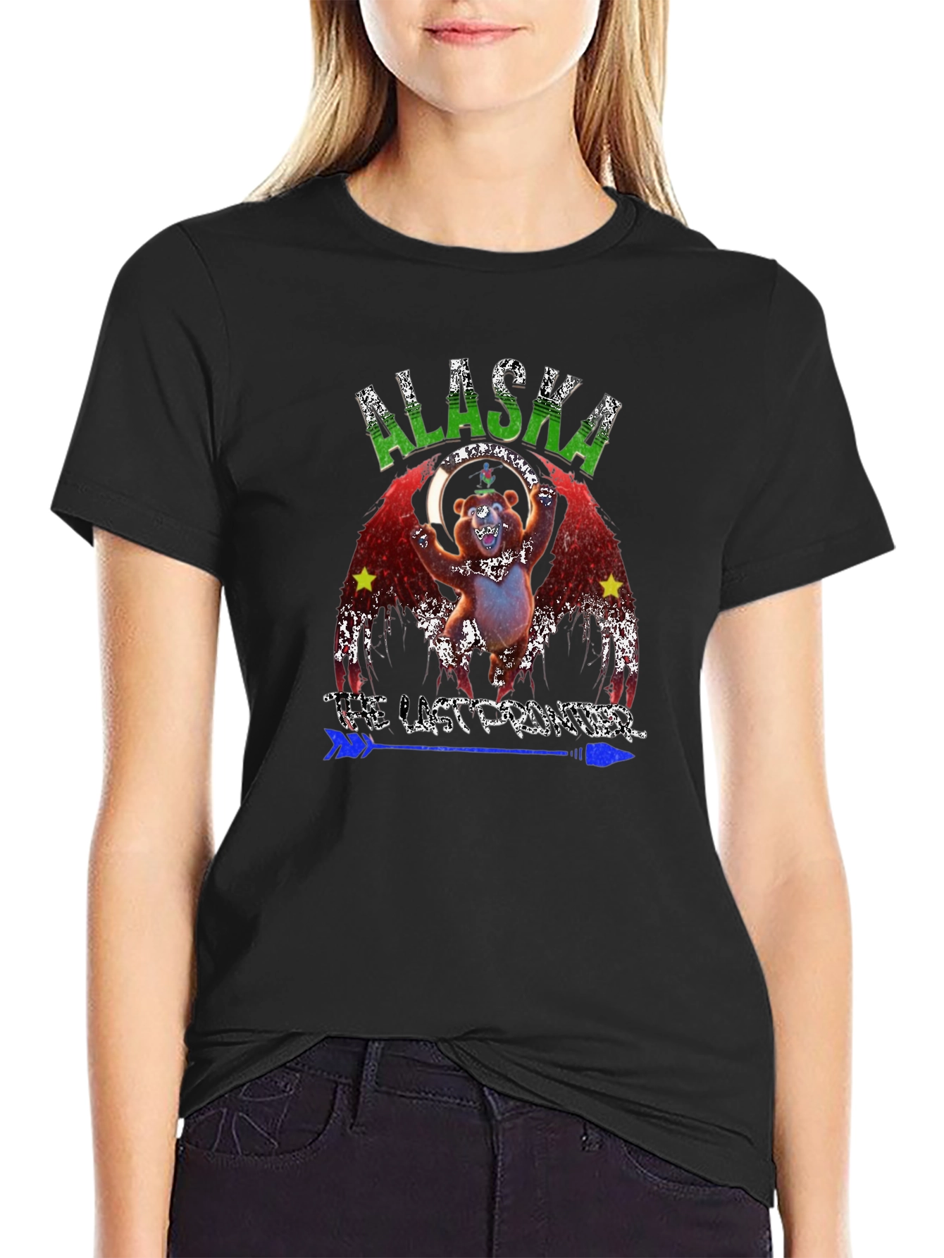 Alaska The Last Frontier Bear T-Shirt
