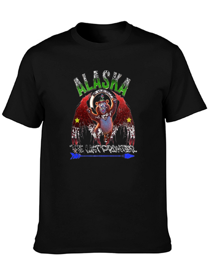 Alaska The Last Frontier Bear T-Shirt