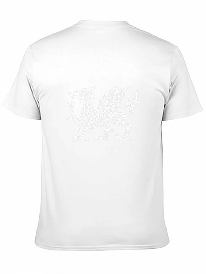 Welsh Dragon T-Shirt - Black Tee with Unique Design