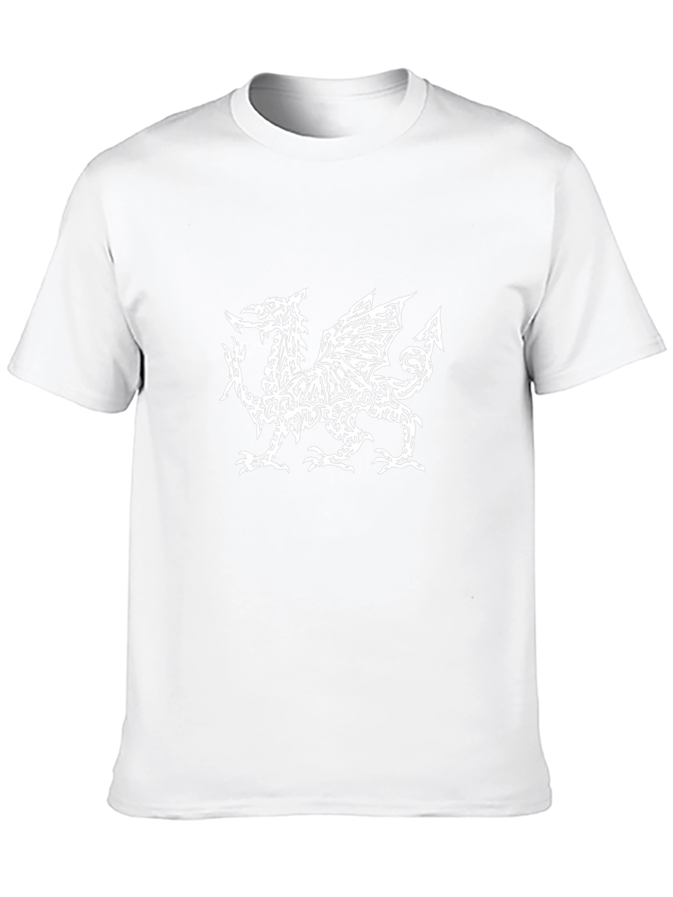 Welsh Dragon T-Shirt - Black Tee with Unique Design
