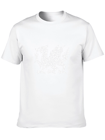 Welsh Dragon T-Shirt - Black Tee with Unique Design
