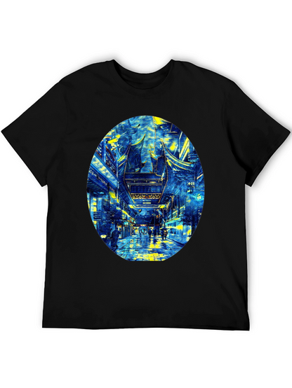Urban Street Art T-Shirt - Black