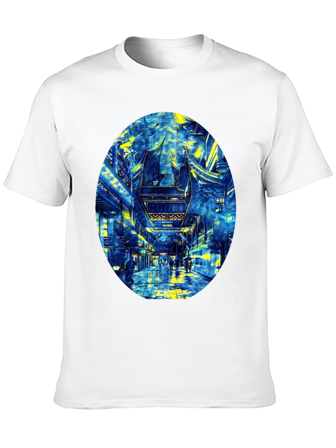 Urban Street Art T-Shirt - Black