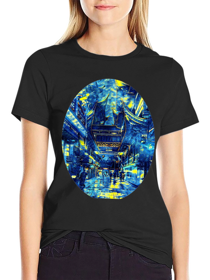 Urban Street Art T-Shirt - Black
