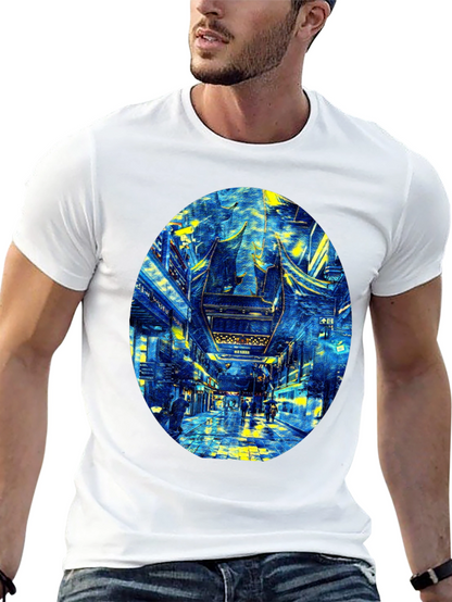 Urban Street Art T-Shirt - Black