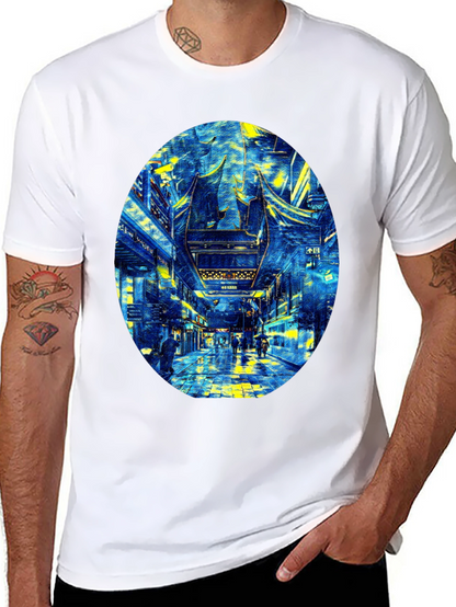 Urban Street Art T-Shirt - Black