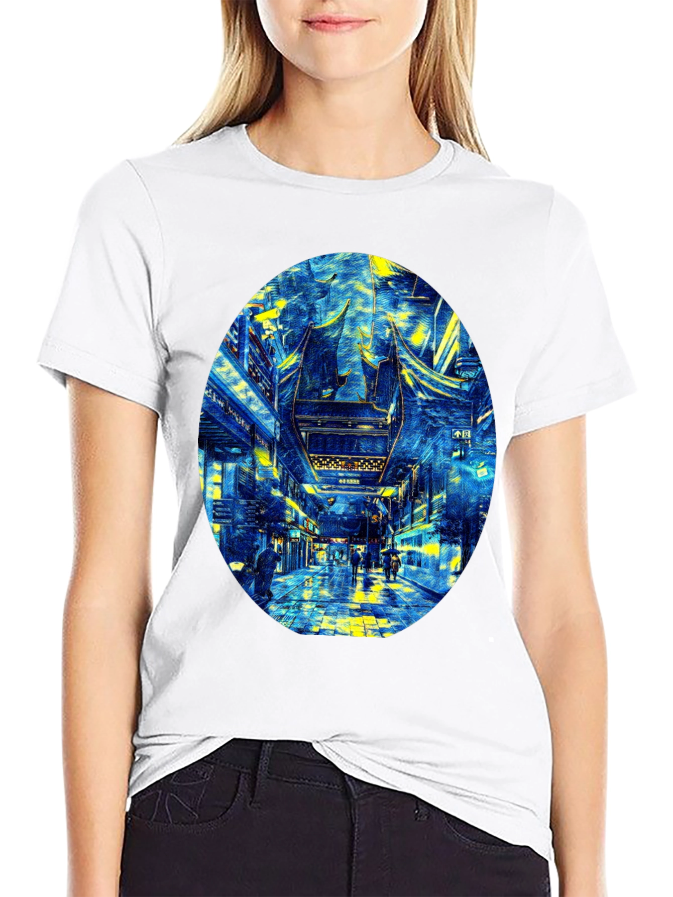 Urban Street Art T-Shirt - Black