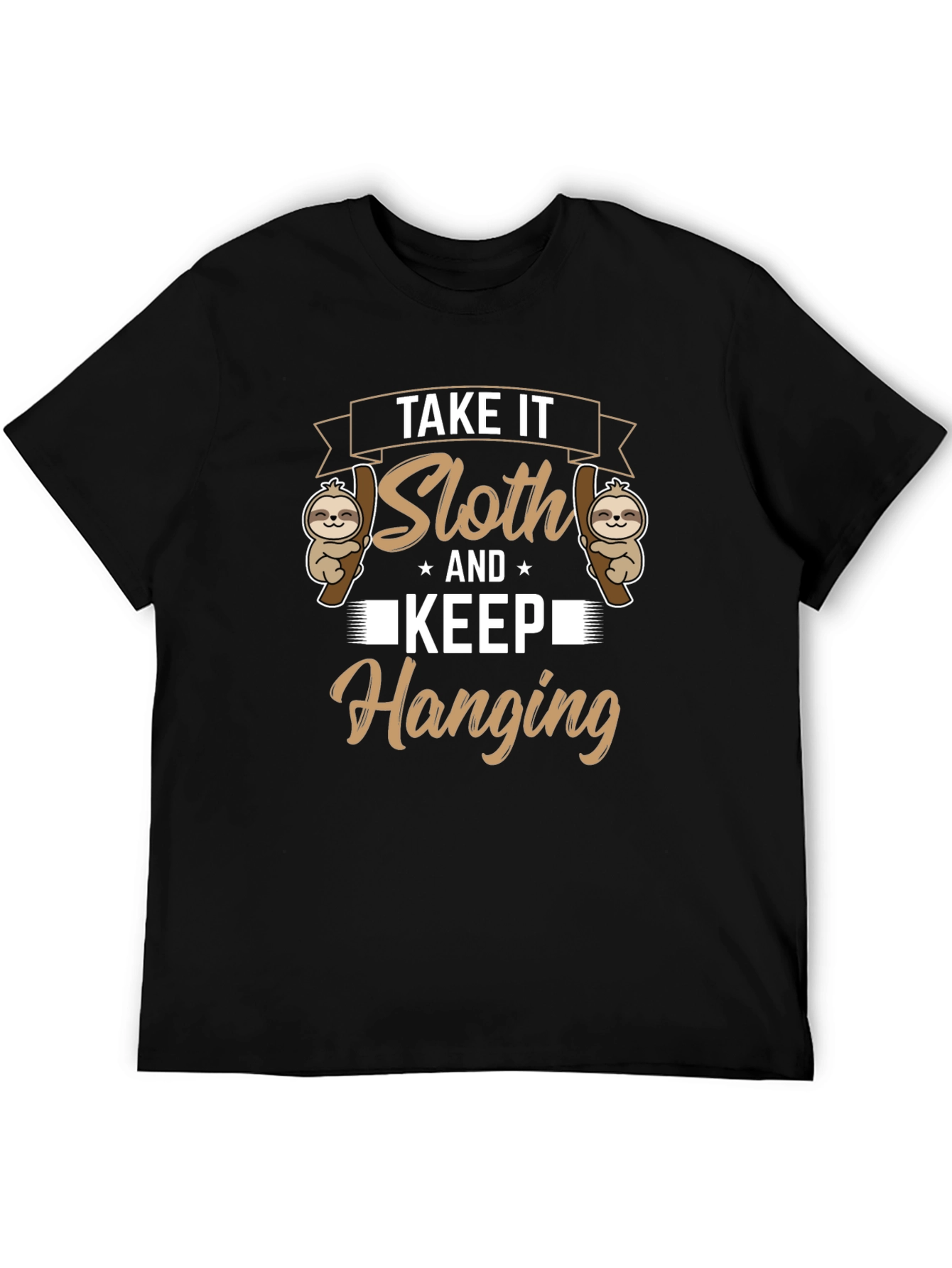 Take It Sloth & Keep Hanging Graphic Tee